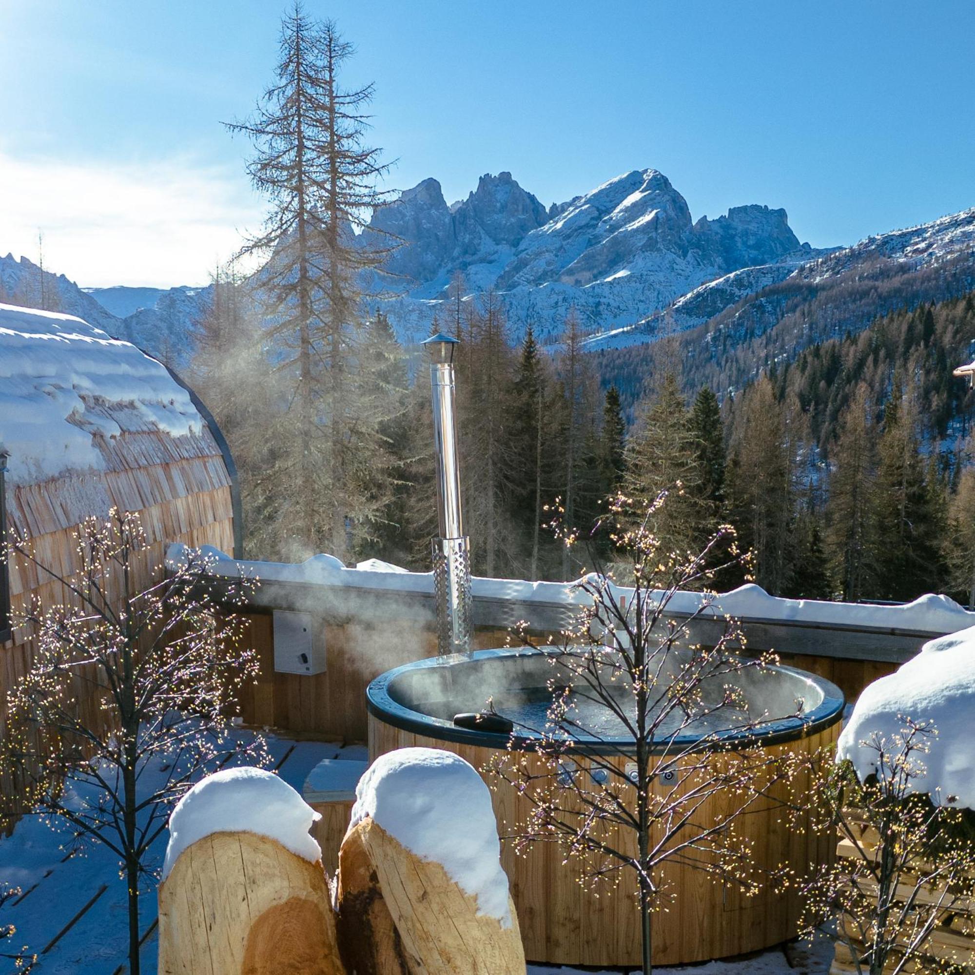 Hotel Rifugio Flora Alpina Passo San Pellegrino Exterior foto