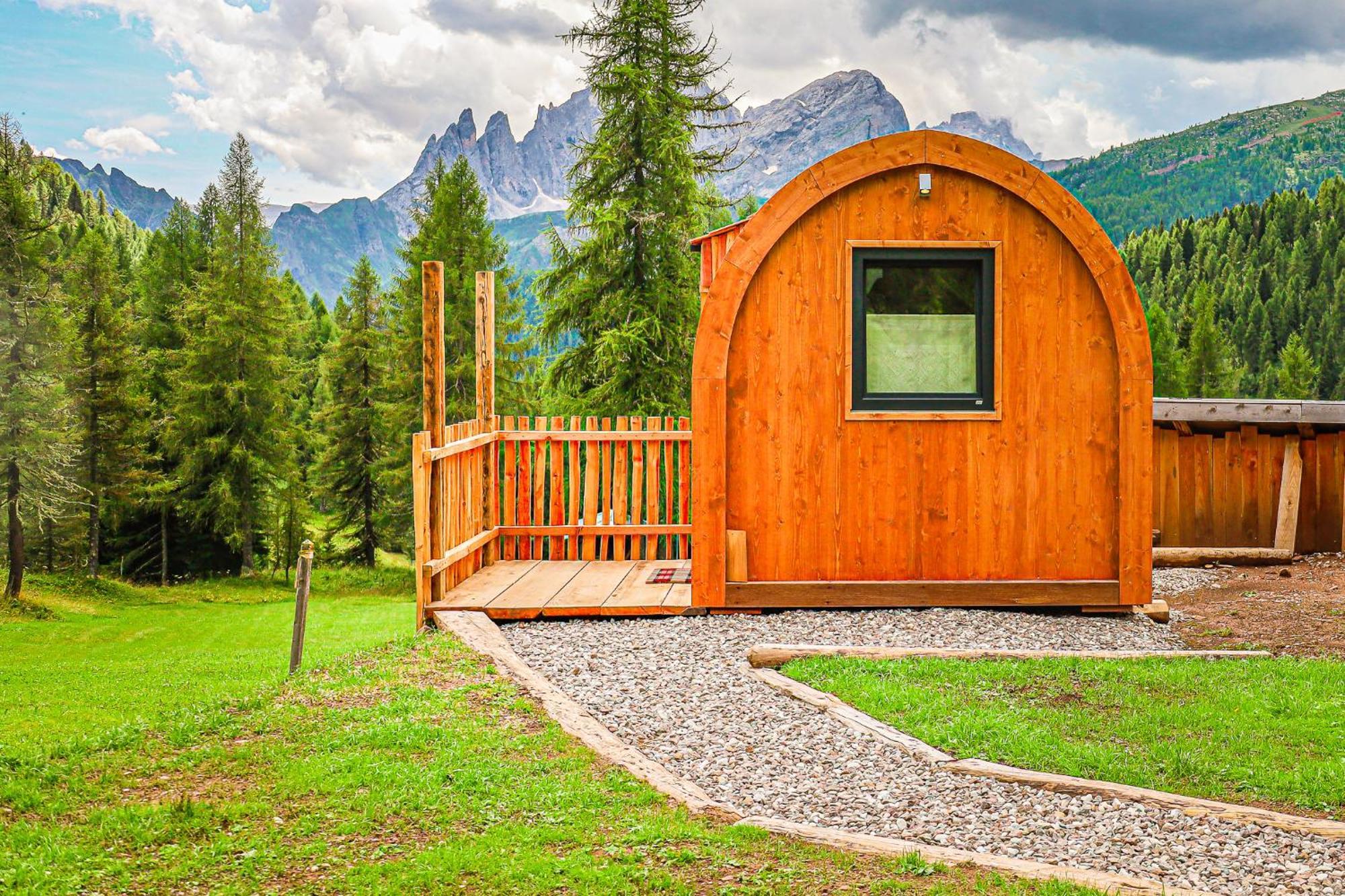 Hotel Rifugio Flora Alpina Passo San Pellegrino Exterior foto